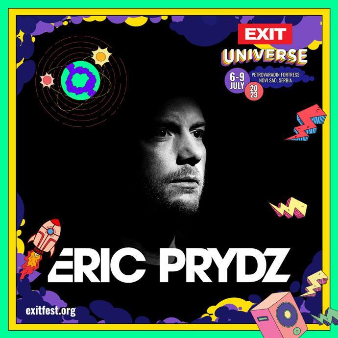 Eric Prydz na EXIT festivalu tj. Dance Areni 07. jula 2023. godine.