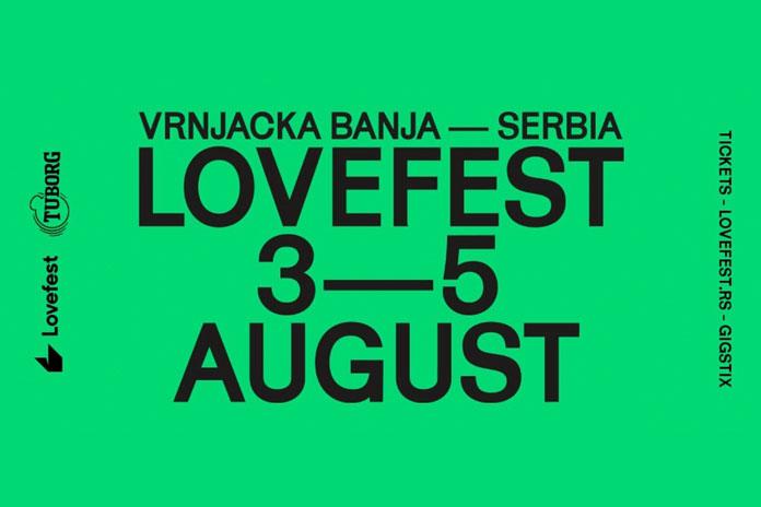 Lovefest 2023 datumi održavanja festivala.
