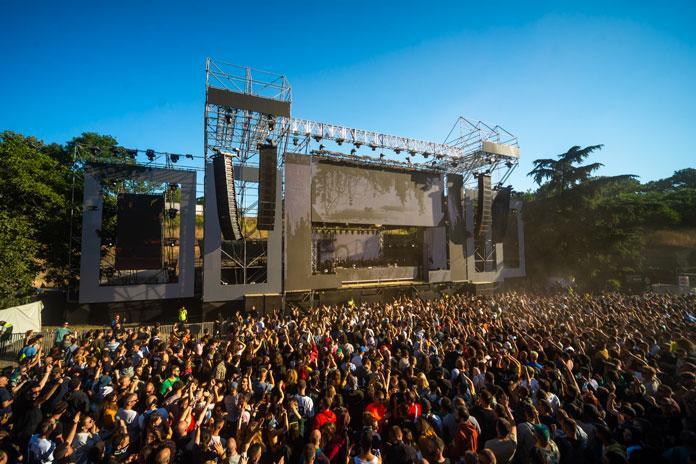 Svitanje na EXIT Dance Areni 2022. godine.