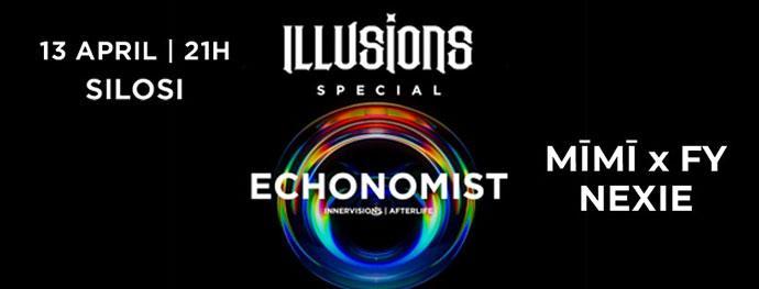 Echonomist na Illusions Special žurci u Silosima 13. aprila 2023. godine.