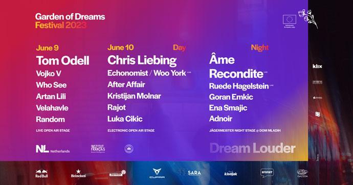 Garden of Dreams Festival 2023 Full Line Up.