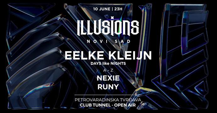 Illusions događaj sa Eelke Kleijnom na Petrovaradinskoj tvrđavi 10. juna 2023. godine.