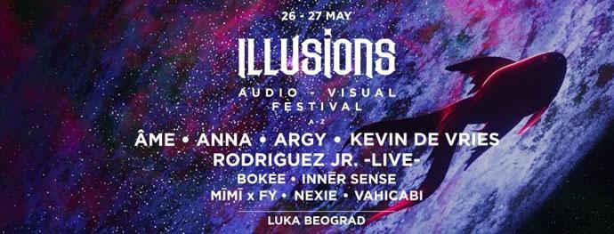 Illusions organizuje festival 25. i 26. maja 2023. godine u Hangaru Luke Beograd.