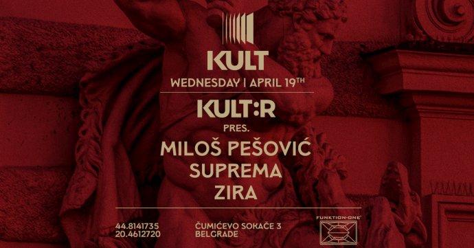 KULTR klub kult beograd april