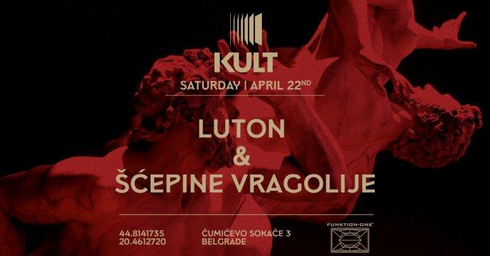 klub kult luton scepine vragolije april 2023