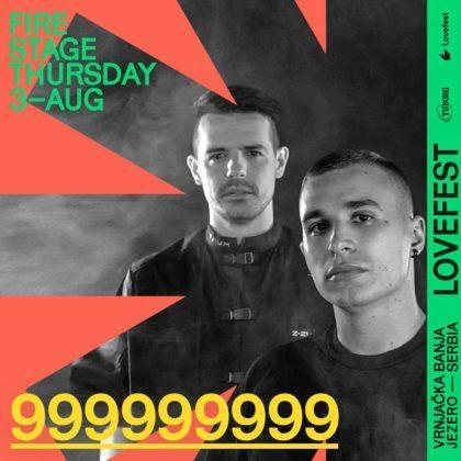 999999999.će nastupiti na Lovefest 2023.