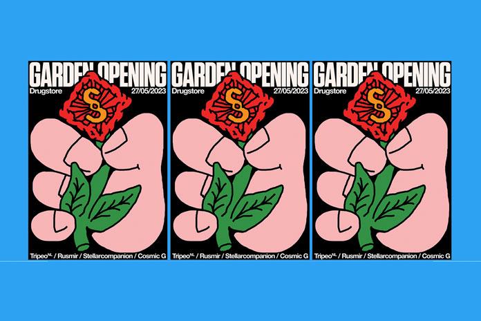 Club Drugstore Garden Opening 2023 (plakat).