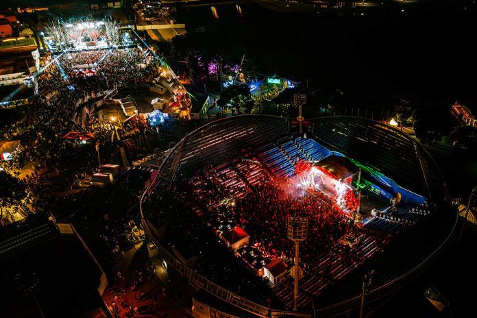 Mahmut Orhan na Sea Star festivalu 2023, fotograf Marko Edge.