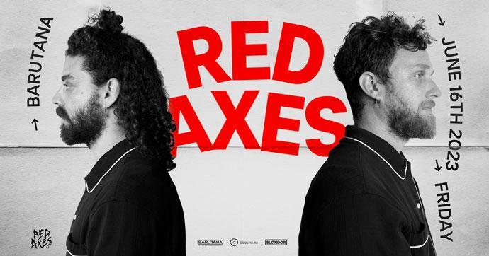 DJ duo Red Axes će nastupiti u Barutani 16. juna 2023. godine.