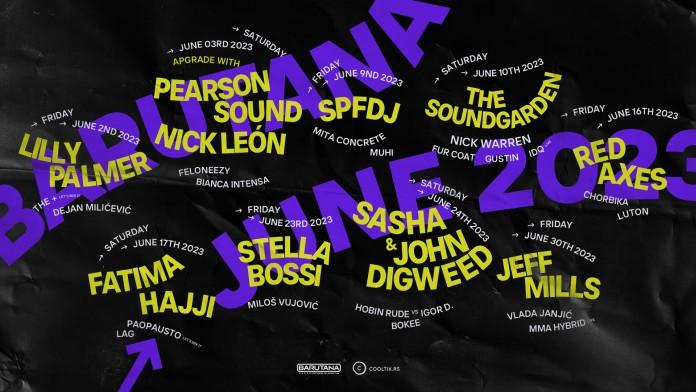 Klub Barutana Beograd, program za jun 2023. godine.