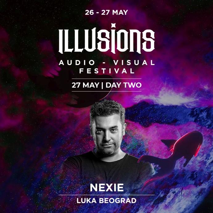 Nexie će nastupiti 27. maja na illusions festivalu 2023.