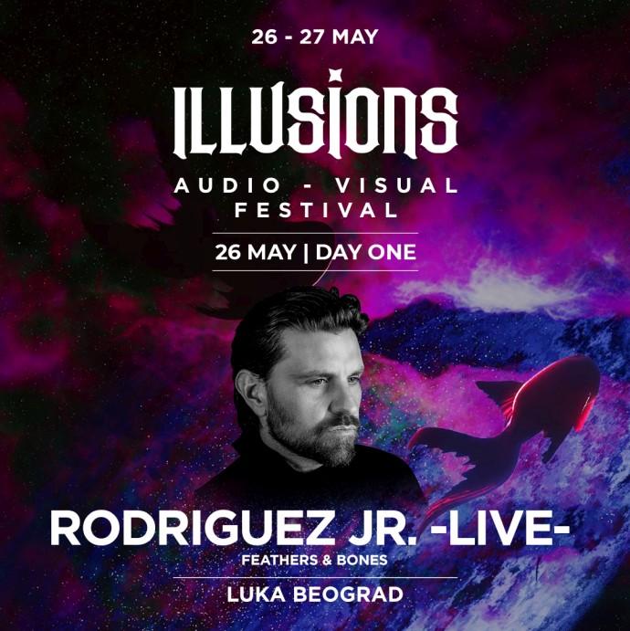 Rodriguez JR Live 26. maja na Illusions festivalu 2023.