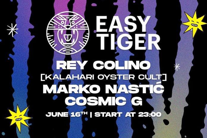 Easy Tiger žurka uz Rey Colinga i Marka Nastića na 20/44.