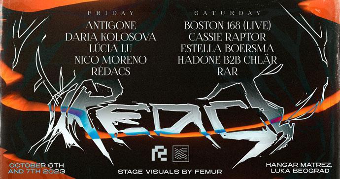 REACT Festival 2023 06. i 07. oktobra u Hangaru Luke Beograd (Line Up).