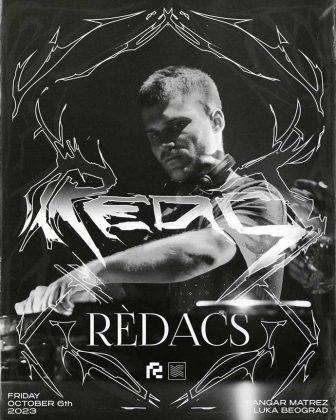 Rèdacs će nastupiti na REACT Festivalu 06. oktobra 2023. godine u Hangaru Luke Beograd.