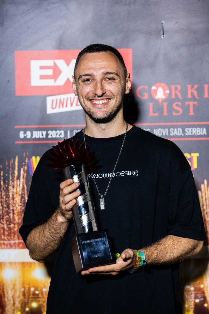 Coeus, dobitnik Beyond The Universe 2023 nagrade, koju dodeljuju EXIT festival i Gorki List.