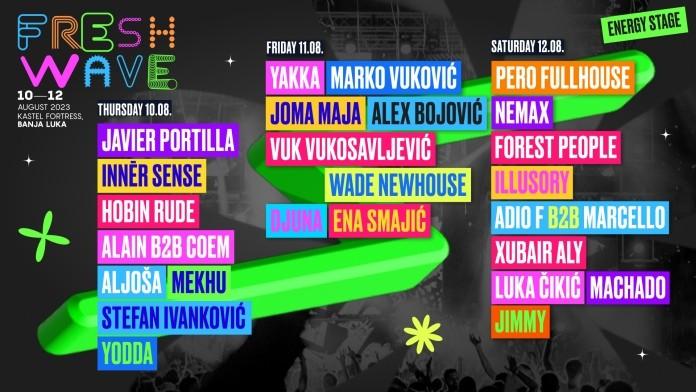 Freshwave 2023 energy stage banja luka