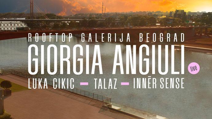 Giorgia Angiuli Live na Galerija Beograd lokaciji u Zalazak režiji.