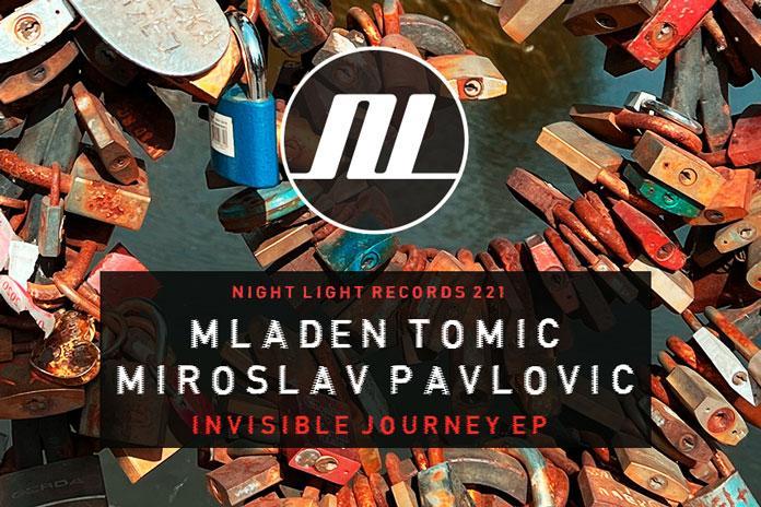 Mladen Tomic, Miroslav Pavlovic - Invisible Journey EP (Night Light Records) (Cover).