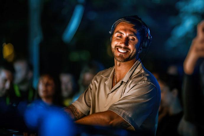 Hot Since 82 tokom nastupa na Vilsonovom šetalištu na Garden of Dreams događaju, fotograf Marko Edge.