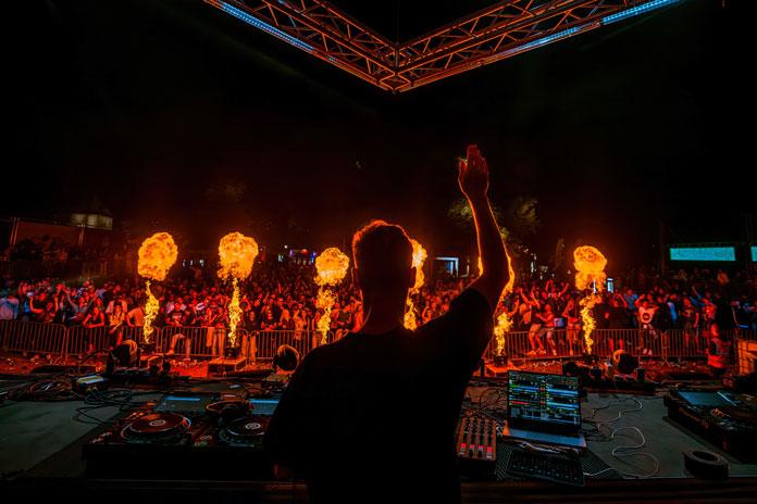 Joris Voorn tokom nastupa na FreshWave festivalu 2023, fotograf Marko Edge.