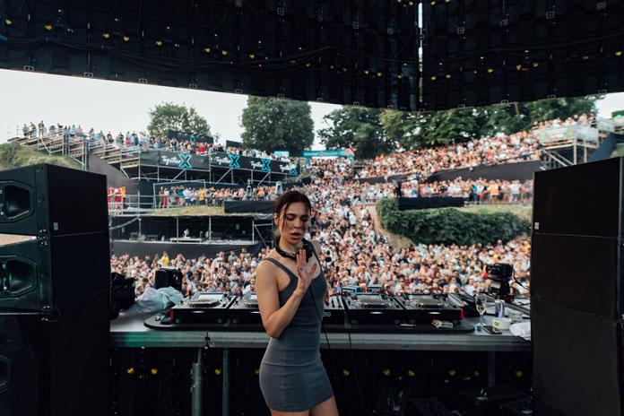 Nina Kraviz sa nastupa EXIT Dance Areni 2023.