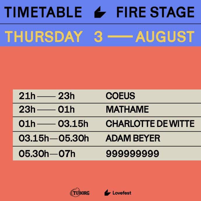 fire stage lovefest 2023