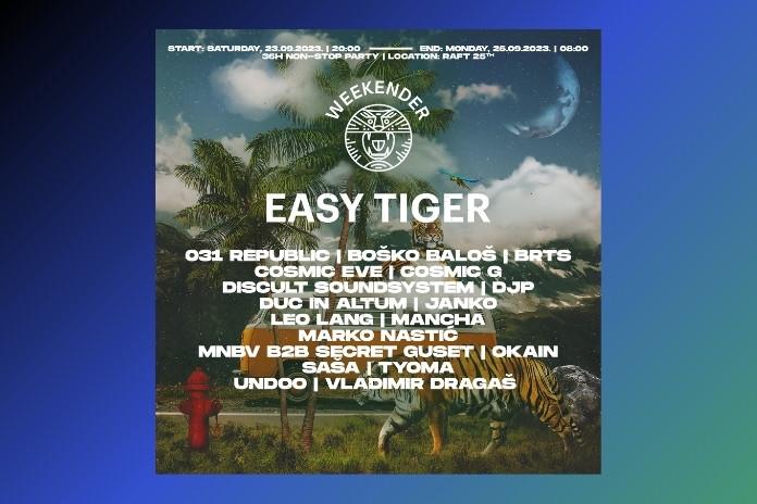 Easy Tiger Weekender Raft 25