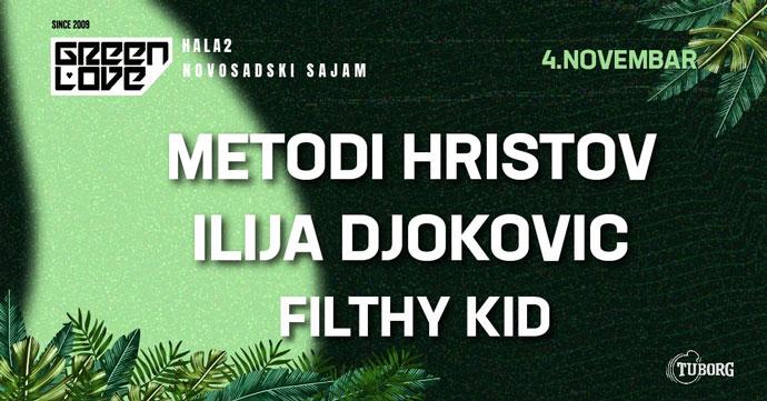 Metodi Hristov će nastupiti u KC Hali 2 04. novembra 2023. godine na Green Love žurci.