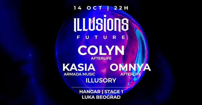 Illusions Future žurka u Hangaru Luke Beograd 14. oktobra 2023. godine.