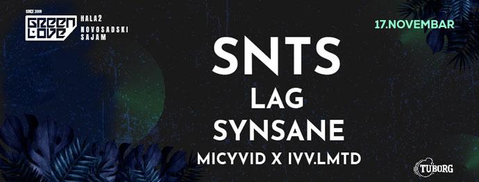 SNTS će nastupiti na Green Love žurci 17. novembra 2023. godine u KC Hali 2 u Novom Sadu.