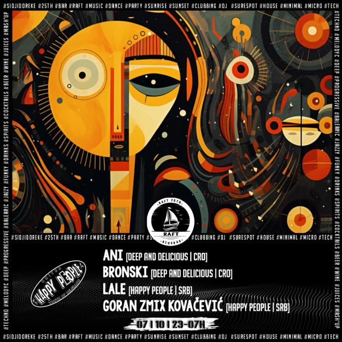 Happy People RAFT beograd 2023 oktobar