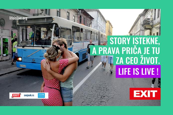 Life Is Live - EXIT festival Svetski dan mentalnog zdravlja 2023.