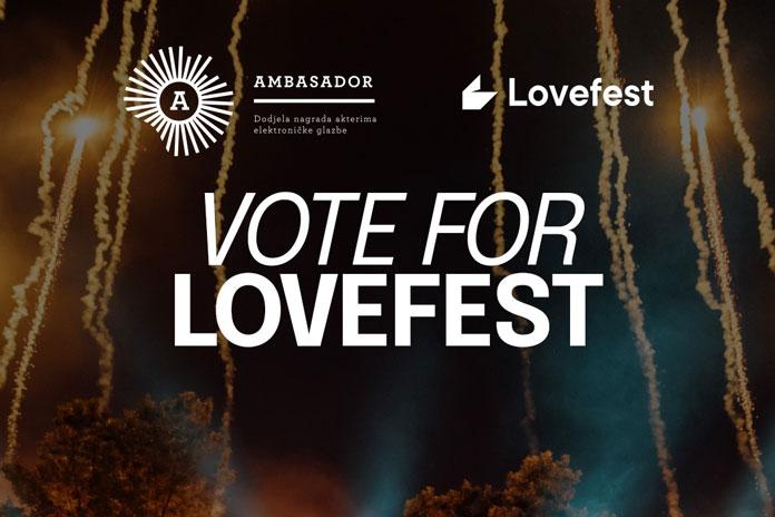 Lovefest i nominacija za Ambasador nagradu 2023.
