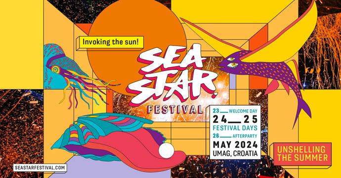 Sea Star festival će se održati od 23. do 26. maja 2024. godine.
