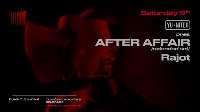 After Affair i Rajot će nastupiti u Clubu Kult 09. decembra 2023. godine.