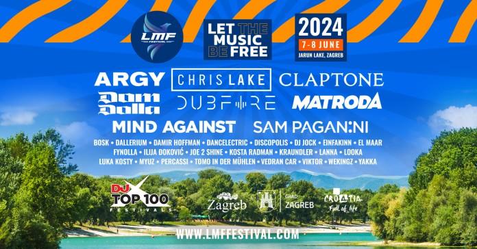 LMF 2024: Na jezero Jarun dolaze najaktuelnije zvezde svetske elektronske scene!