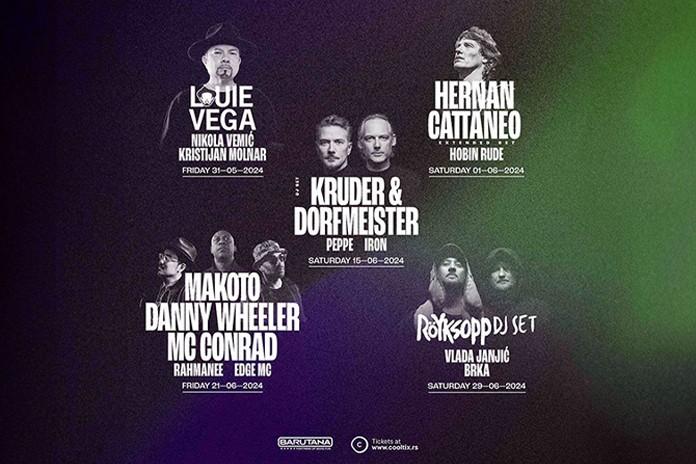 Barutana Beograd prva imena 2024 najava