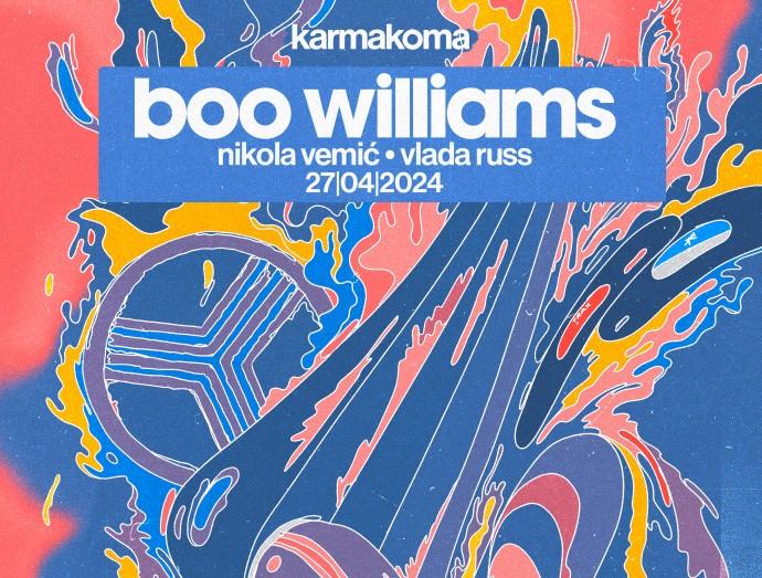 Boo Williams gostovanje KARMAKOMA Beograd