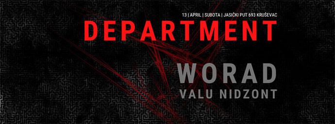 Department žurka u Kruševcu 13. aprila 2024. godine.