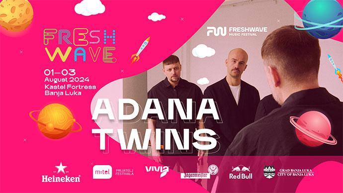 DJ duo Adana Twins će nastupiti na Freshwave festivalu 2024.