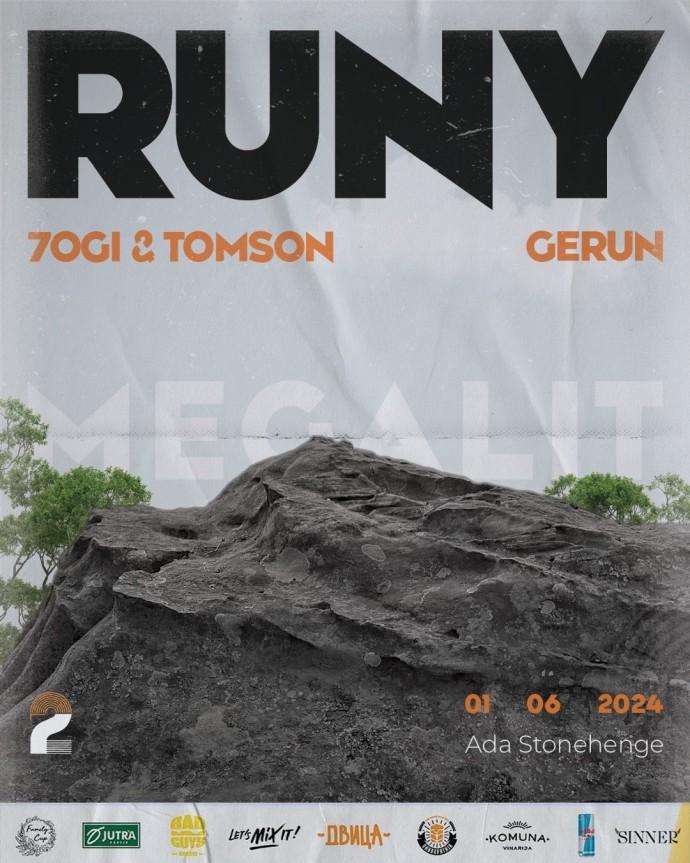 Megalit poster najava Dvica Runy Ada