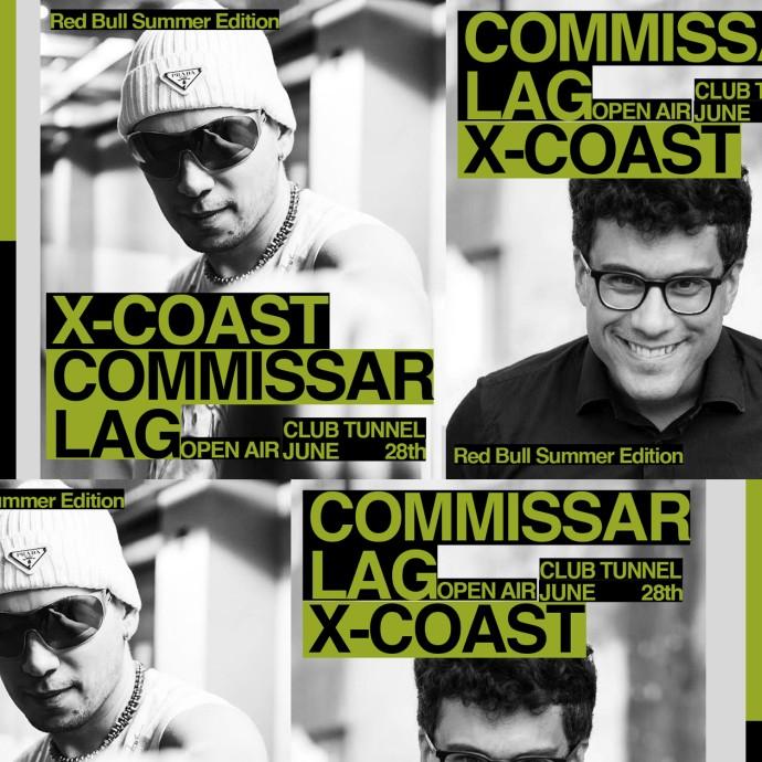 Comissar Lag X coast Tunnel open air 2024 novi sad