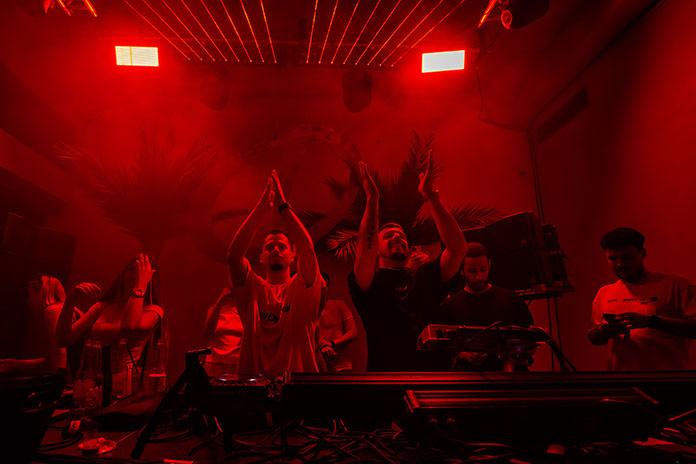 Dimitri J i Un Padre na Footworks Show Eventu u New Tekstilu, fotografisao Aleksandar Milosavljević.