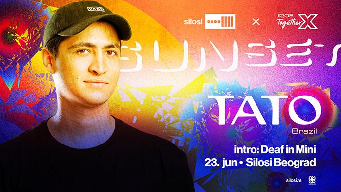 Tato će nastupiti u Silosima na Sunset žurci uz podršku iQos Together X brenda 23. juna 2024. godine.