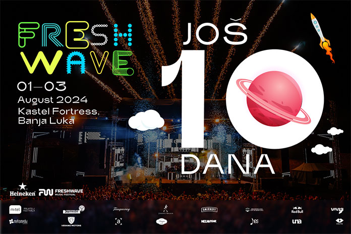 Freswave festival 2024 još 10 dana.