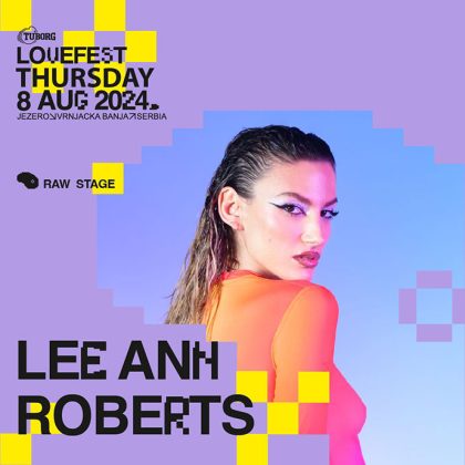 Lee Ann Roberts će nastupiti na Raw Stage-u Lovefesta 2024.