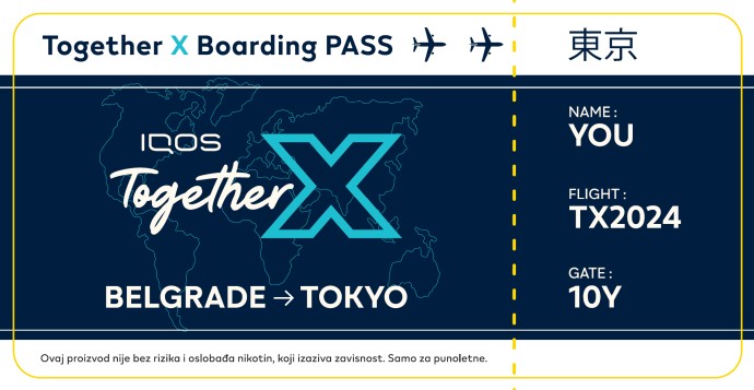 together x boarding pass 2024 tokyo