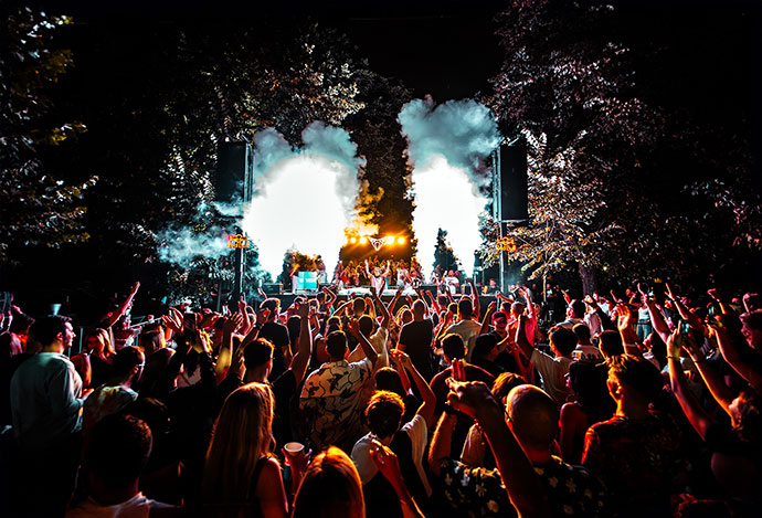 Garden of Dreams događaj na Vilsonovom šetalištu 18. avgusta 2024. godine, fotografisao Adnan Lingo.