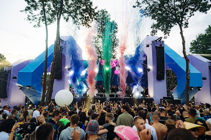 Jamie Jones tokom nastupa na Lovefest Fire bini 09. avgusta 2024. godine.